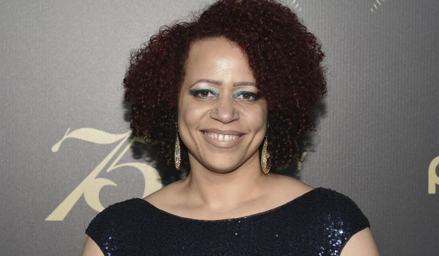 Nikole Hannah-Jones attends the 75th Annual Peabody Awards Ceremony at Cipriani Wall Street in New York. (Photo by Evan Agostini/Invision/AP, File)