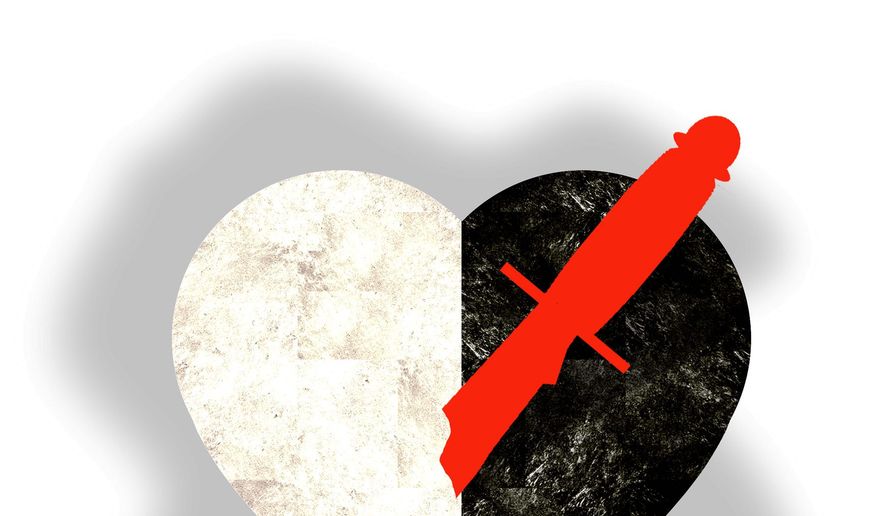 Marxists and Race in America illustration by The Washington Times