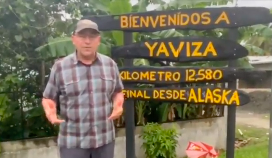Rep. Tom Tiffany, Wisconsin Republican, describes in a video he posted to Twitter his visit to the Darien Gap. Many illegal immigrants from South America and elsewhere traverse this jungle wilderness on the Colombia-Panama border as part of their trek to the U.S.