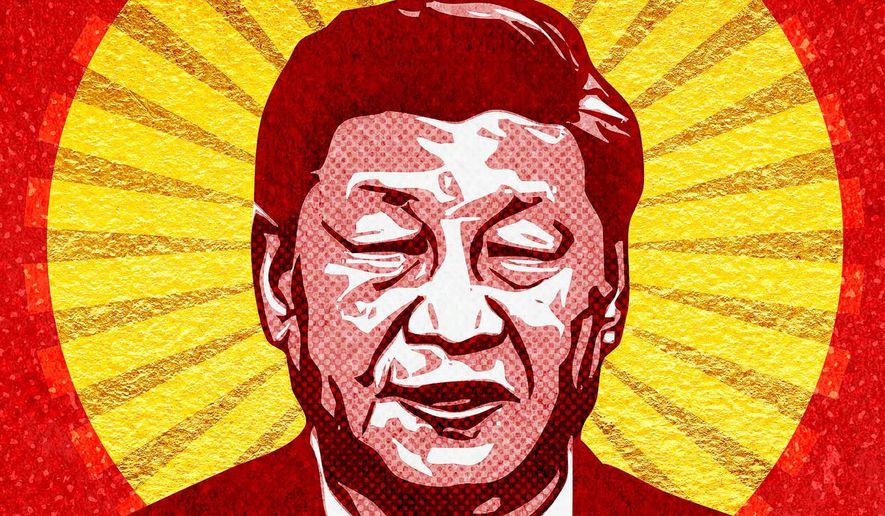 Jesus or Xi Jinping Illustration by Greg Groesch/The Washington Times