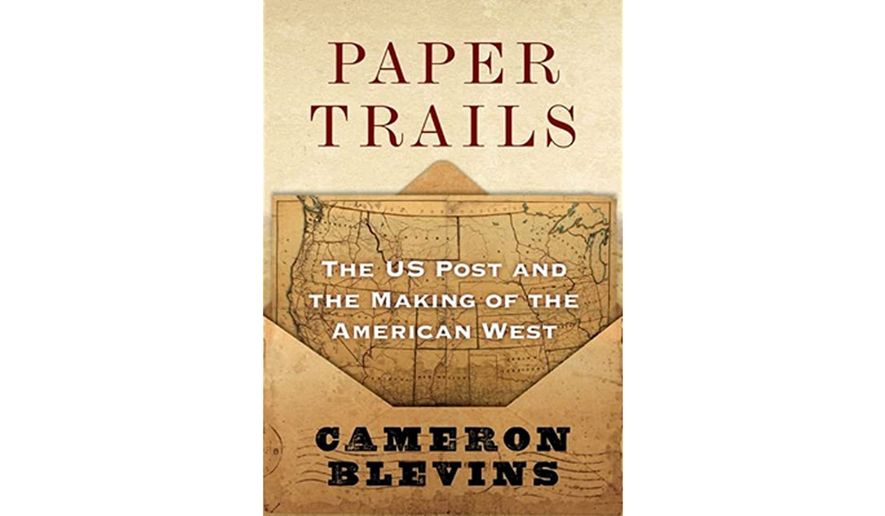 Paper Trails by Cameron Blevins (book cover)