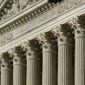 This June 8, 2021, photo shows the Supreme Court in Washington. (AP Photo/J. Scott Applewhite) **FILE**