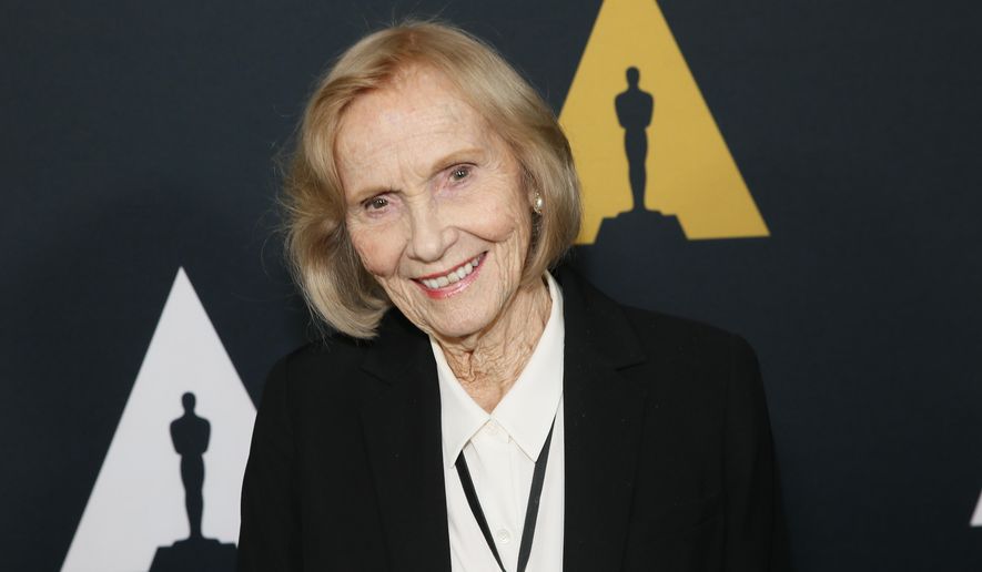Eva Marie Saint poses at the Academy Nicholl Fellowships in Screenwriting Awards and Live Read on Nov. 7, 2019, in Beverly Hills, Calif. Saint turns 97 on July 4. (Photo by Danny Moloshok/Invision/AP, File)