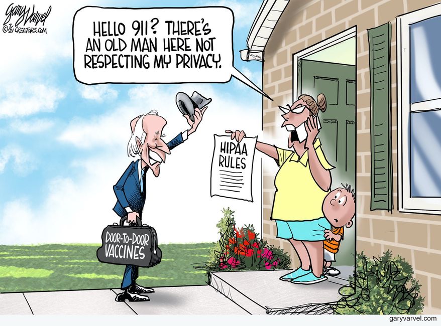 Political Cartoons - Tooning into Sleepy Joe Biden - Hello 911? -  Washington Times