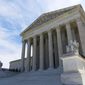 The U.S. Supreme Court is seen on Capitol Hill in Washington, Saturday, July 10, 2021. (AP Photo/Jose Luis Magana)