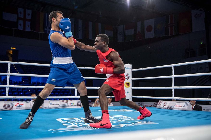 Alexandria native Troy Isley gets a chance to compete for the Olympics when he&#39;ll represent USA Boxing in Tokyo (Photo courtesy of AIBA)