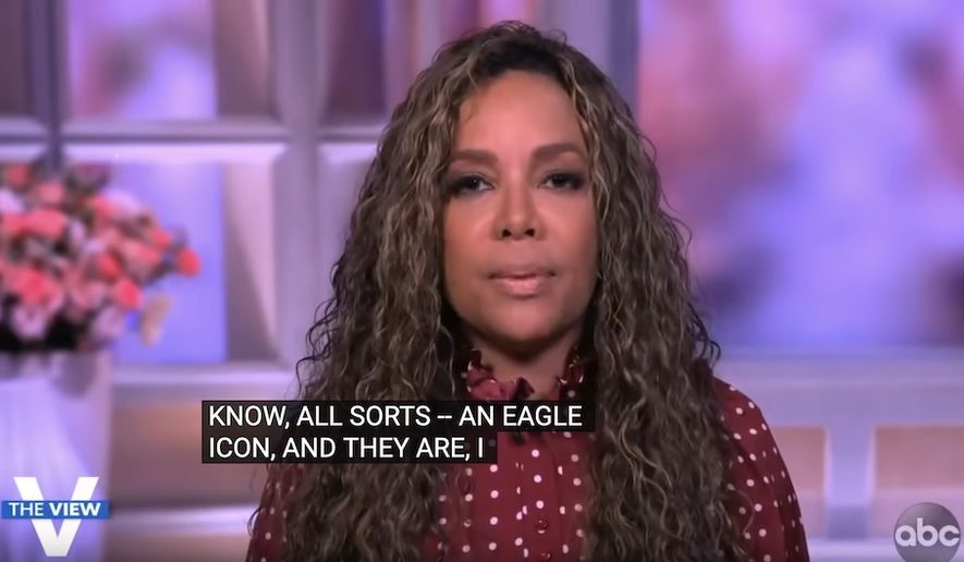 Sunny Hostin discusses her support for the end of online anonymity for social media platforms, July 21, 2021. (Image: YouTube, ABC, &quot;The View&quot; video screenshot)