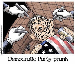 Democratic Party prank
