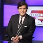 In this March 2, 2017, file photo, Tucker Carlson, host of &amp;quot;Tucker Carlson Tonight,&amp;quot; poses for photos in a Fox News Channel studio, in New York. (AP Photo/Richard Drew, File)