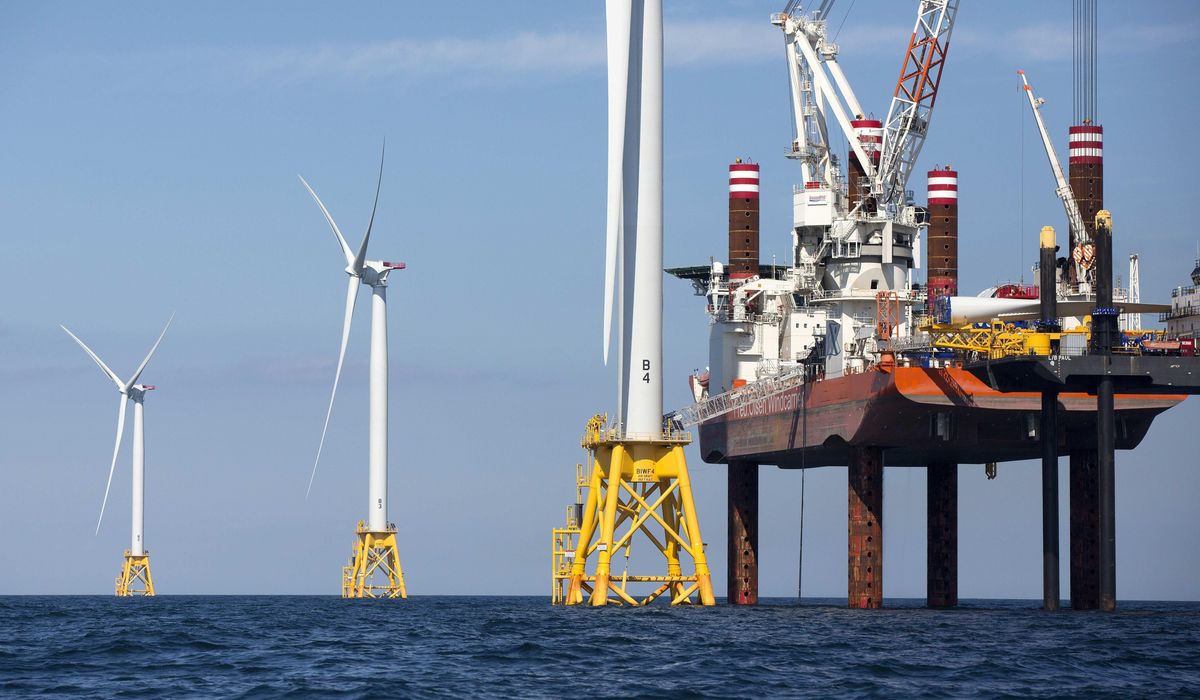 NextImg:Additional sections of blade fall off Vineyard Wind turbine near Nantucket