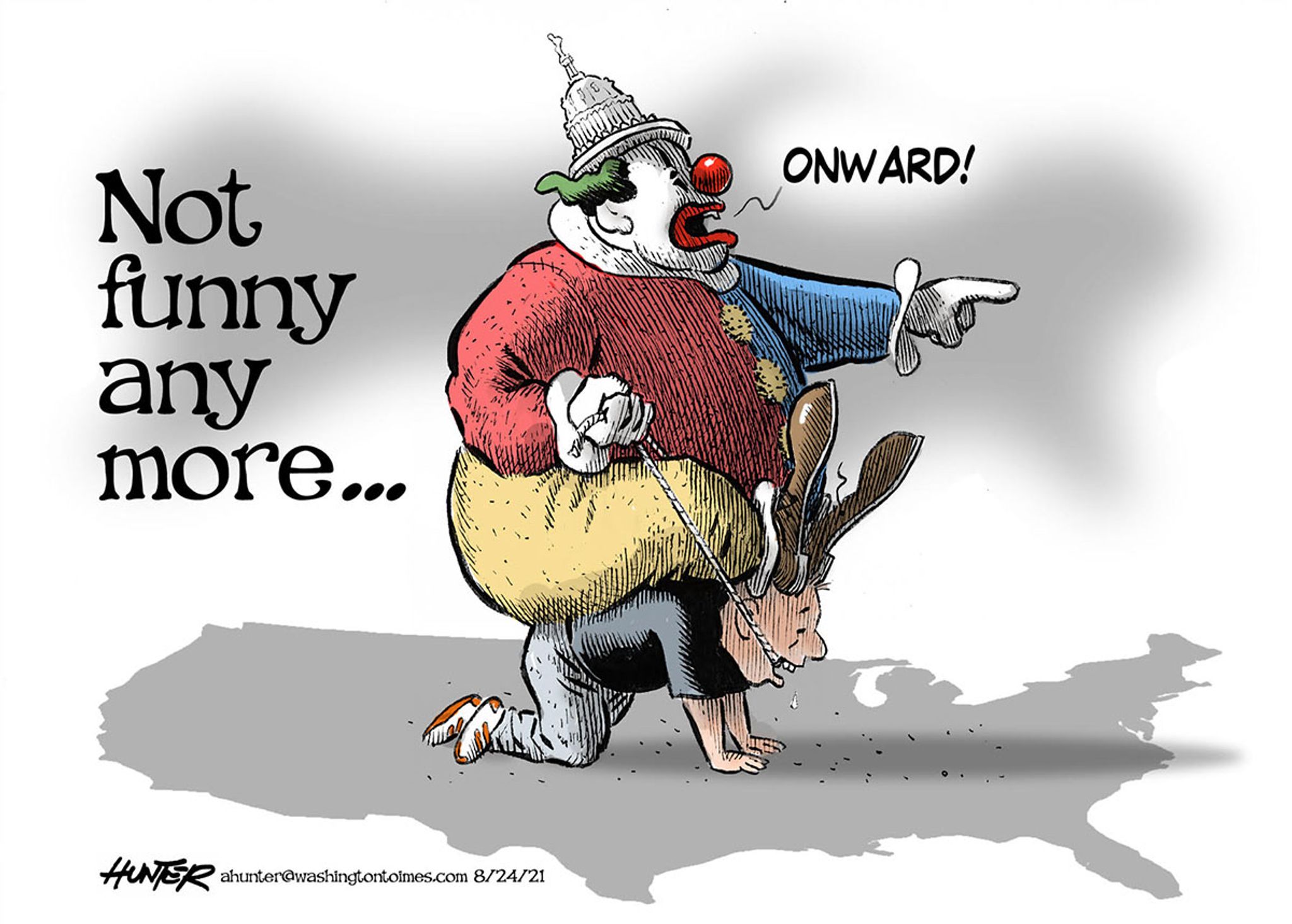 Political Cartoons - The best of Alexander Hunter - Not funny anymore ... - Washington Times Political Cartoons - The best of Alexander Hunter - Not funny anymore ... - Washington Times