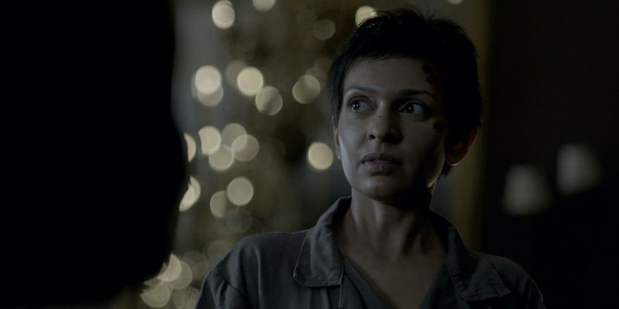 Sam Naz, a journalist and anchor for Britain's SkyNews cable channel, portrays captured WWII agent Noor Inayat Khan in "Liberté," a short drama that will premiere in Los Angeles on Sept. 24. (Courtesy photo)