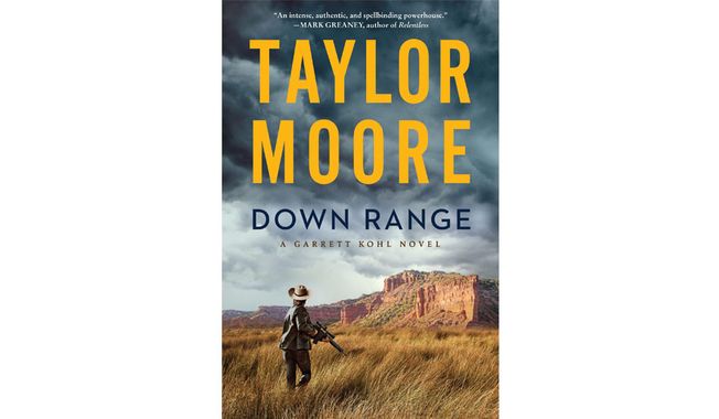 Down Range  By Taylor Moore (book cover)