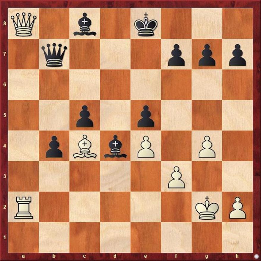 Short-Bacrot after 38...Ke8.