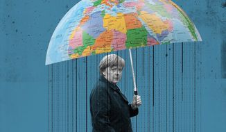 The Legacy of Angela Merkel Illustration by Linas Garsys/The Washington Times