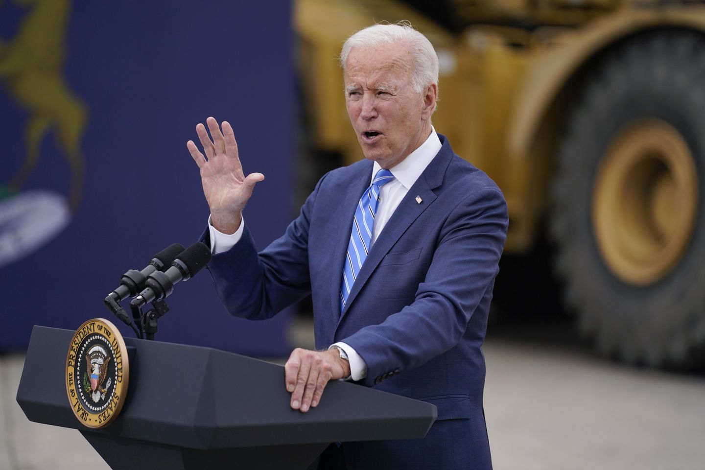 Biden says spending plan is necessary to compete with China