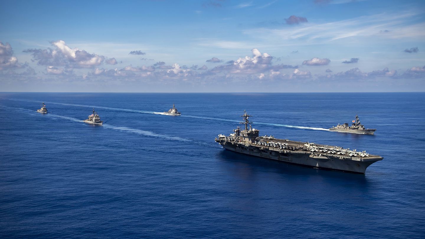 ABD, Çin ile gerilimin devam ettiği Güney Çin Denizi'nde tatbikat yapıyor