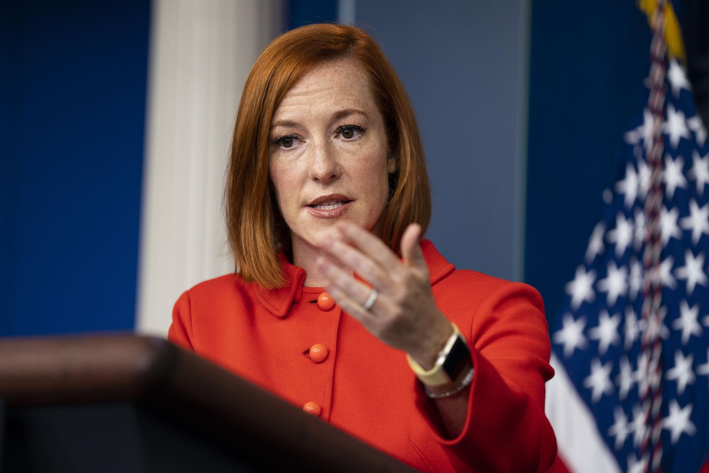Jen Psaki potential Hatch Act violation prompts ethics complaint from government watchdog CREW