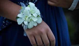 Prom, corsage. Shutterstock photo. *FILE*