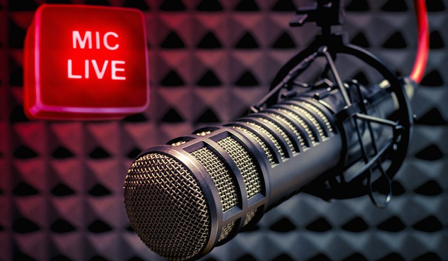 Some high profile talk radio hosts are taking a stand against vaccine mandates from their employers according to Talkers Magazine, an industry source. (Shutterstock)