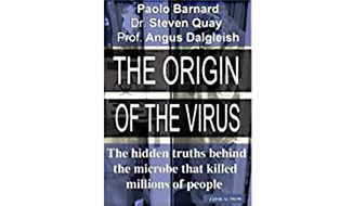 The Origin of the Virus by Paolo Barnard (book cover)