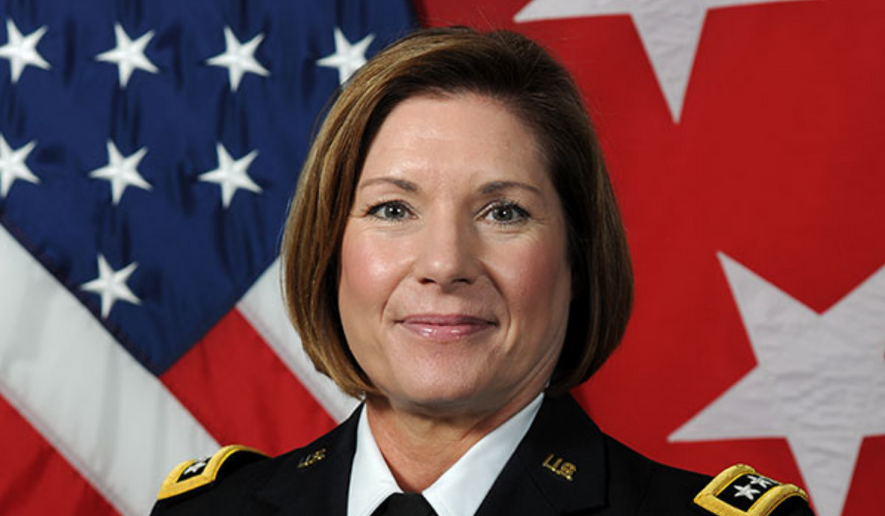 Then-Lt. Gen. Laura J. Richardson is shown in the U.S. Army photo. Nominated by President Biden and confirmed unanimously by the U.S. Senate, Gen. Richardson was promoted to four-star general and takes command of the Miami-based U.S. Southern Command (SOUTHCOM) on Friday, Oct. 29, 2021. (Photo credit: U.S. Army)