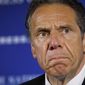 This Wednesday, May 27, 2020, photo shows then-New York Gov. Andrew Cuomo during a news conference in Washington. A prosecutor investigating accusations that former Gov. Cuomo groped a woman asked a judge for more time, saying the criminal complaint filed in late October 2021 by the local sheriff was &amp;quot;potentially defective.&amp;quot; (AP Photo/Jacquelyn Martin) **FILE**