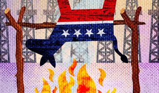 Democrats&#39; Climate Hypocrisy Brings Heat on Themselves Illustration by Greg Groesch/The Washington Times
