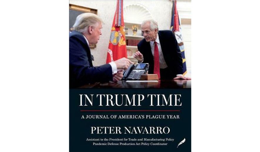 &#39;In Trump Time: A Journal of America&#39;s Plague Year&#39; (book cover)