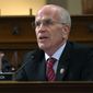 Rep. Peter Welch, D-Vt., questions former U.S. Ambassador to Ukraine Marie Yovanovitch before the House Intelligence Committee on Capitol Hill in Washington, Friday, Nov. 15, 2019. Welch, Vermont&#39;s sole member of the U.S. House of Representatives, announced Monday, Nov. 22, 2021, that he will run for the U.S. Senate seat now held by Democratic Sen. Patrick Leahy, who has said he won&#39;t seek reelection. (AP Photo/Susan Walsh, File)
