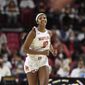 Maryland&#39;s Angel Reese in an NCAA college basketball game on Sunday, Nov. 21, 2021, in College Park, Md. (AP Photo/Gail Burton) **FILE**