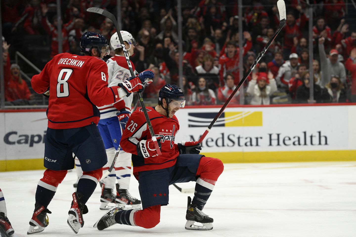 First-period success key for first-place Capitals