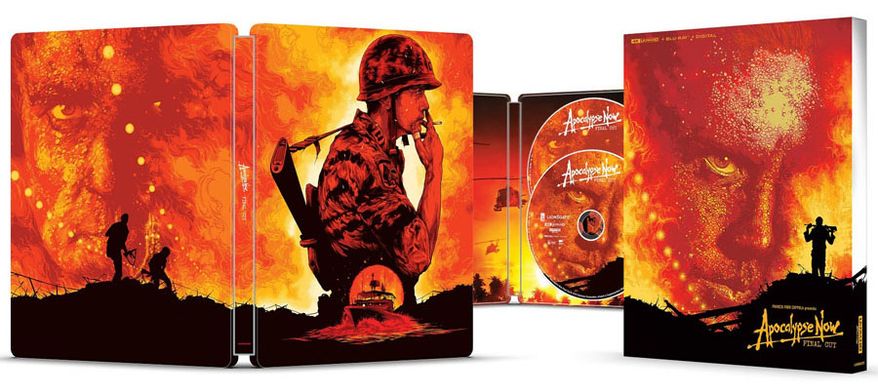 Apocalypse Now: 40th Anniversary Steelbook Edition from Lionsgate Home Entertainment