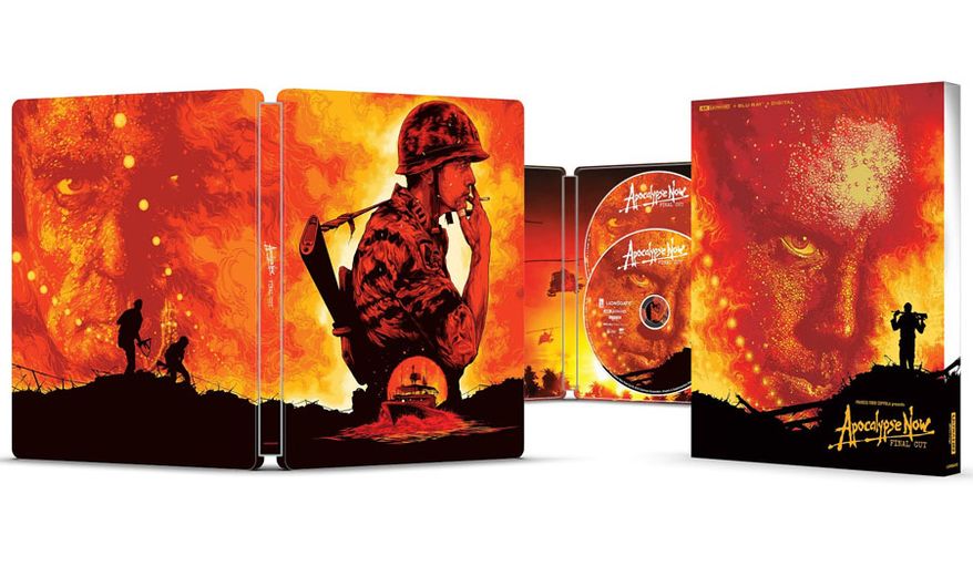 Apocalypse Now: 40th Anniversary Steelbook Edition from Lionsgate Home Entertainment