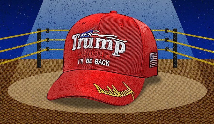 Trump Hat in the Ring? Illustration by Greg Groesch/The Washington Times