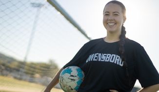 A U.S. district judge has ruled that Lainey Armistead, a scholarship athlete who plays varsity women&#39;s soccer for West Virginia State University, &quot;may permissively intervene&quot; to defend the constitutionality of a state ban on biological males playing in women&#39;s sports. (Alliance Defending Freedom)