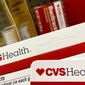 CVS Health products are displayed at a store, Monday, May 3, 2021, in North Andover, Mass. (AP Photo/Elise Amendola) ** FILE **
