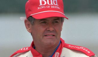 Formula 1 race car driver Al Unser is seen in 1993. Unser, one of only four drivers to win the Indianapolis 500 a record four times, died Thursday, Dec. 9, 2021, following years of health issues. He was 82. (AP Photo, File)