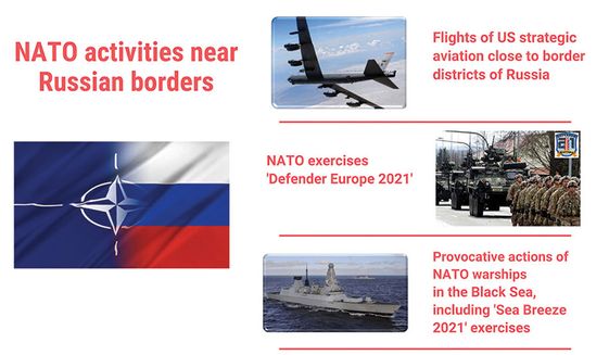 NATO activities near Russian border (sponsored)