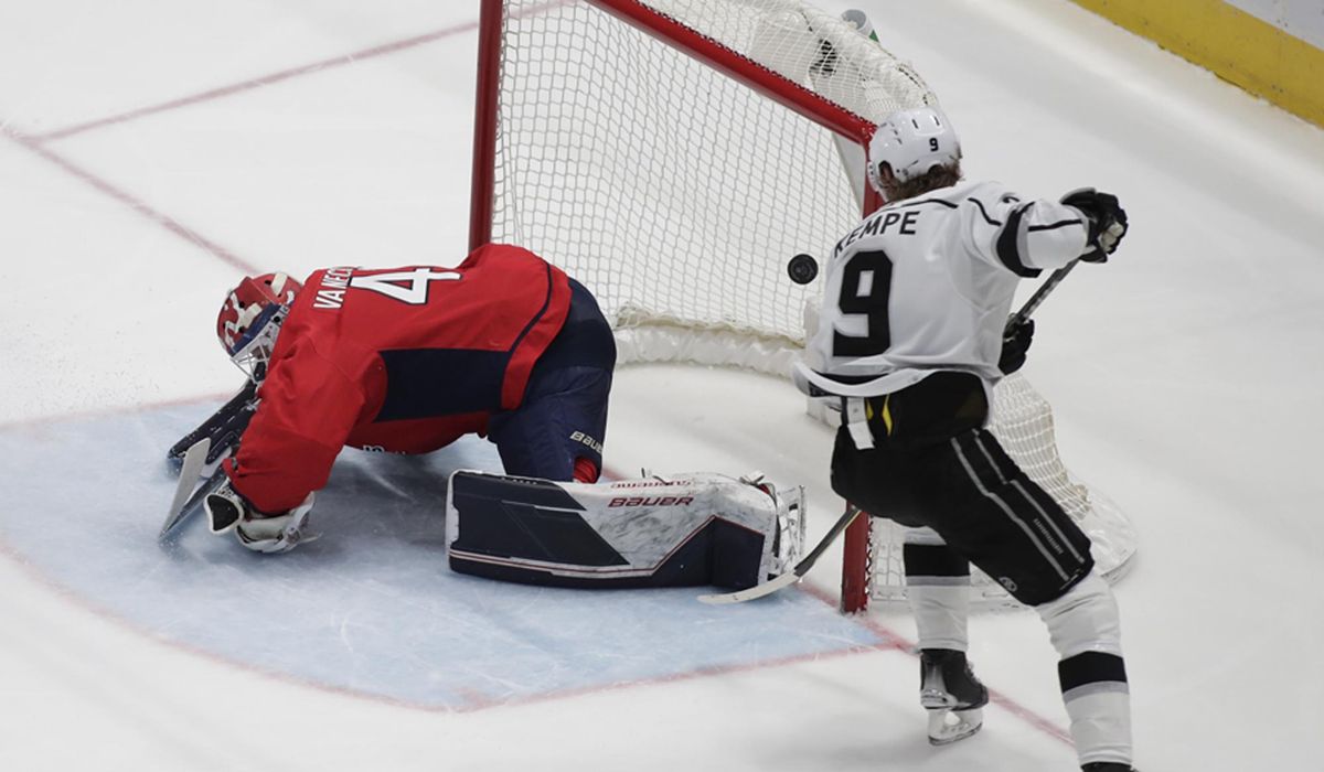 Adrian Kempe scores winner, Kings rally past undermanned Capitals 3-2