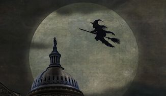 Pelosi and Congressional Democrats&#39; Jan. 6 Capitol Witch Hunt Illustration by Greg Groesch/The Washington Times