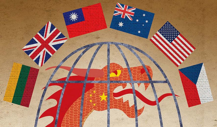 Trade as Leverage Against China Injustice Illustration by Greg Groesch/The Washington Times