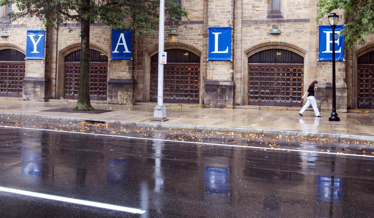 Police escort speakers out of Yale Law School panel amid LGBT protest 3 virus outbreak colleges 67528 c0 240 5760