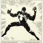 This image provided by Heritage Auctions shows Page 25 from the 1984 Marvel comic Secret Wars No. 8, which tells the origin story of Spider-Man&#39;s now-iconic black costume. (Heritage Auctions via AP)