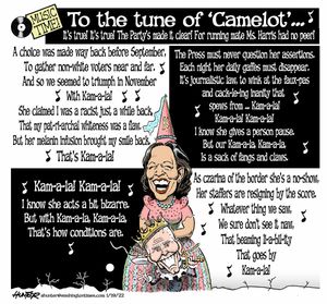 To the tune of &quot;Camelot&quot; ...