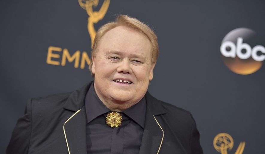 Actor-comedian Louie Anderson appears at the 68th Primetime Emmy Awards in Los Angeles on Sept. 18, 2016. A spokesman for Anderson says he is being treated for cancer in a Las Vegas hospital. Anderson&#39;s publicist says he was diagnosed with a type of non-Hodgkin lymphoma and “is resting comfortably.” (Photo by Richard Shotwell/Invision/AP, File)