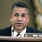 Sen. Ben Ray Lujan, D-N.M., speaks during a Senate Commerce, Science and Transportation Subcommittee on Consumer Protection, Product Safety and Data Security hearing on children&#39;s online safety and mental health, Sept. 30, 2021, on Capitol Hill in Washington. (AP Photo/Patrick Semansky, File)