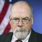 This 2018 portrait released by the U.S. Department of Justice shows Connecticut&#x27;s U.S. Attorney John Durham. (U.S. Department of Justice via AP, File)