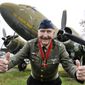 FILE - &amp;quot;Candy Bomber&amp;quot; pilot Gail Halvorsen gives thumbs up in front of an old US military aircraft with the name &amp;quot;The Berlin Train&amp;quot; in Frankfurt, Germany, on Nov. 21, 2016. The man known as the &amp;quot;Candy Bomber&amp;quot; for his airdrops of sweets during the Berlin Airlift when World War II ended nearly 75 years ago has died. Gail Halvorsen was 101 when he died Wednesday, Feb. 16, 2022, in his home state of Utah surrounded by most of his children after a brief illness, James Stewart, the director of the Gail Halvorsen Aviation Education Foundation, said Thursday. (AP Photo/Michael Probst, File)