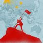 China World Domination Illustration by Linas Garsys/The Washington Times